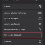 ajout accueil smartphone wyylde iphone