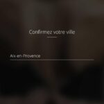 Application J&M contact : Inscription (ville de résidence)
