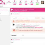 Jacquie et Michel contact : changement des infos de mon compte 2