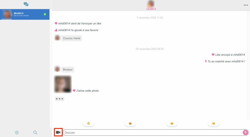 Jacquie et Michel contact : outil webcam