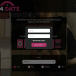 Page d'accueil du site J&M contacts : connexion