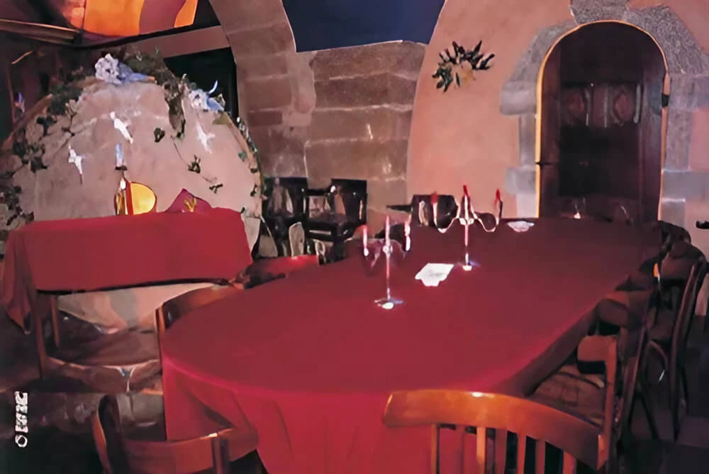 moulin aux anges table bougies 2