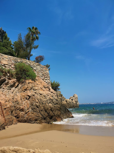 plage cannes de la batterie 1