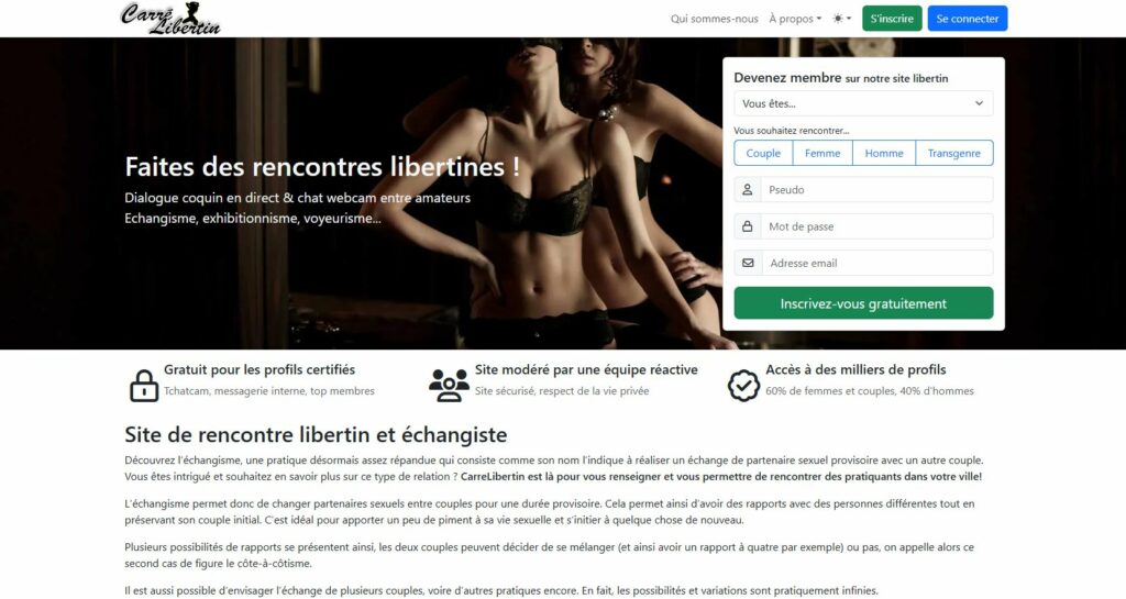 carrelibertin accueil