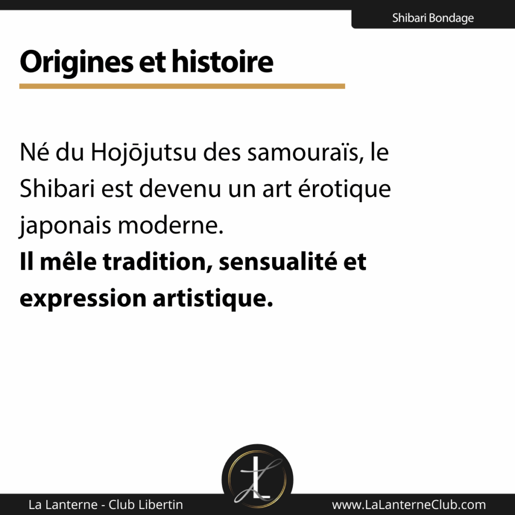 histoire origines shibari
