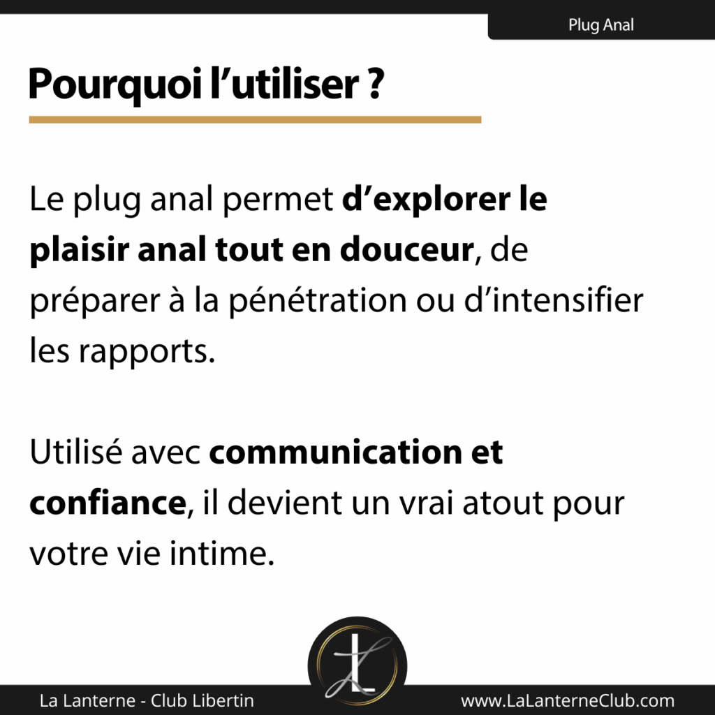 plug anal bienfaits sexualite