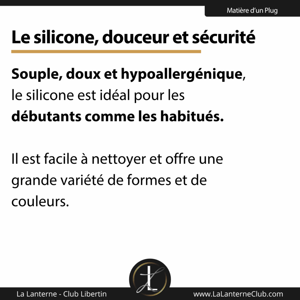 plug anal silicone avantages