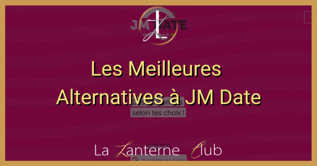 meilleurs alternatives jmdate